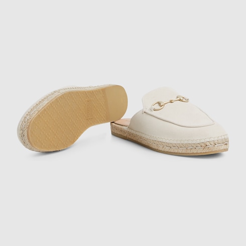 Women's espadrille mule with Horsebit