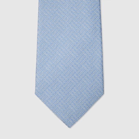 Gucci silk jacquard tie