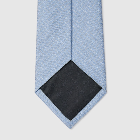 Gucci silk jacquard tie