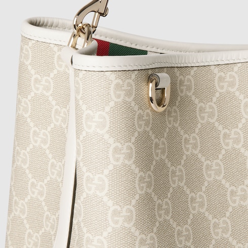 Borsa a secchiello GG Emblem misura media