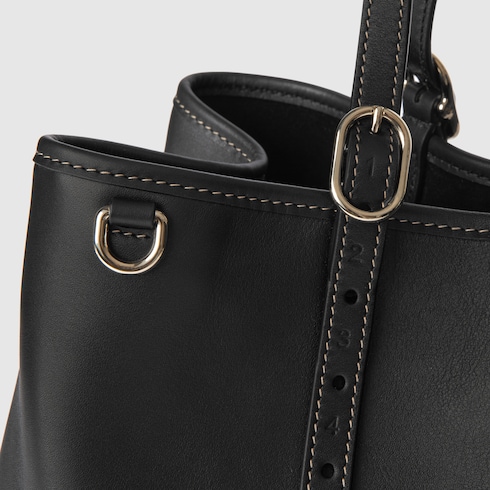 Borsa shopping GG Emblem misura grande