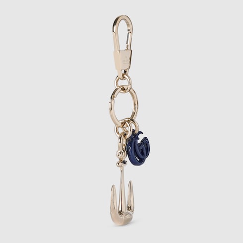 Keychain with anchor and Double G Detail 2