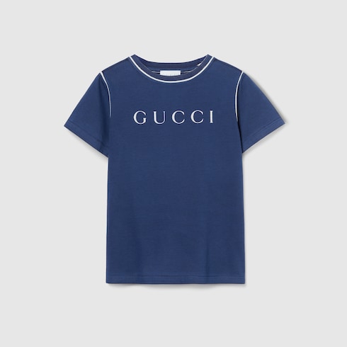 Children's printed cotton T-shirt