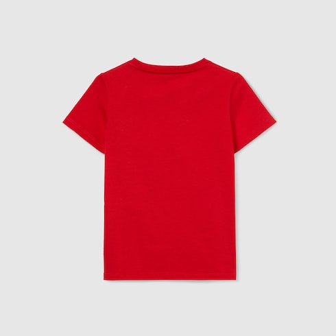 T-shirt bambino in cotone stampato