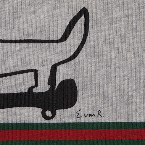 Kindersweatshirt aus Baumwolle mit Print