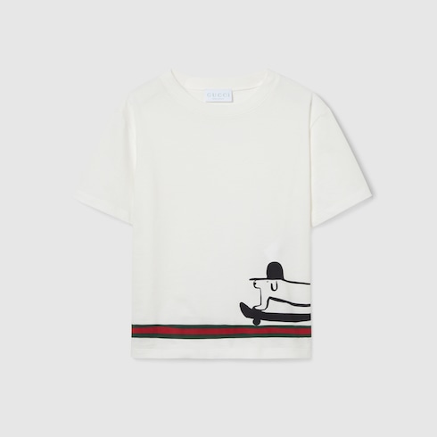 Children's cotton T-shirt with print