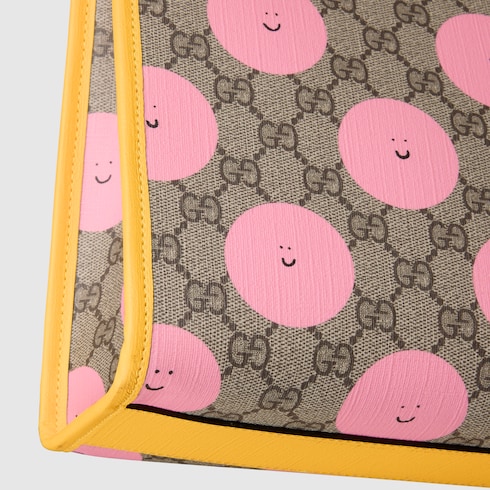 Children's printed GG tote bag