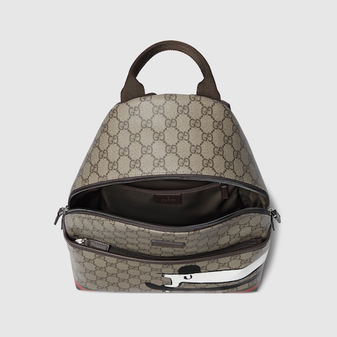 Sac à dos pour enfant en tissu GG à imprimé