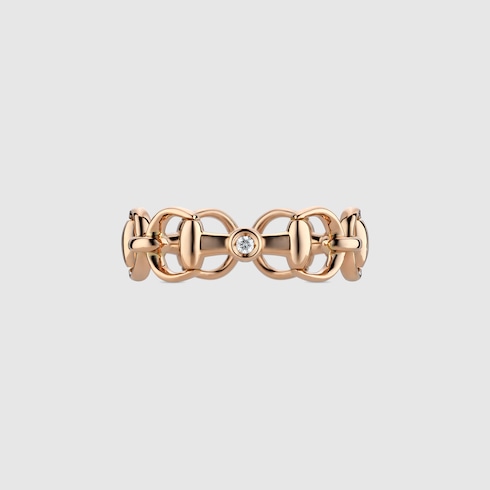 ホースビット 18K ダイヤモンド リング