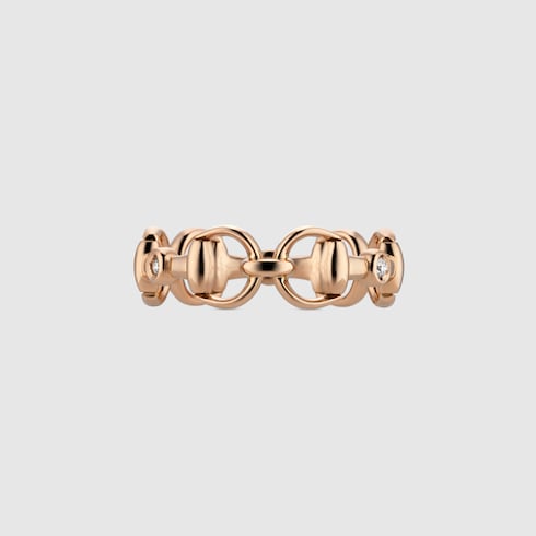 ホースビット 18K ダイヤモンド リング