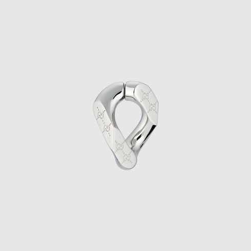 Gucci Signature engraved mono earring Detail 2