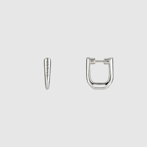 Gucci Staffa small hoop earrings
