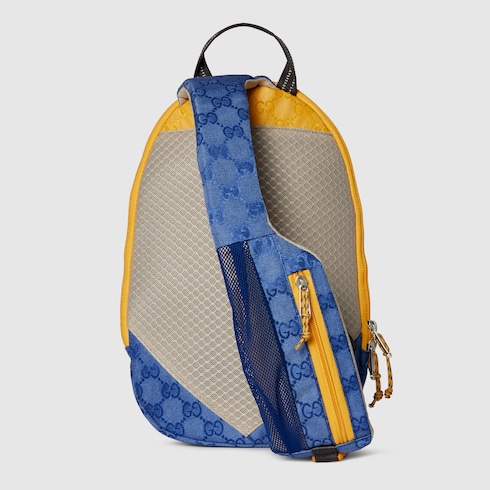 Sac à dos pour enfant en nylon avec détail GG