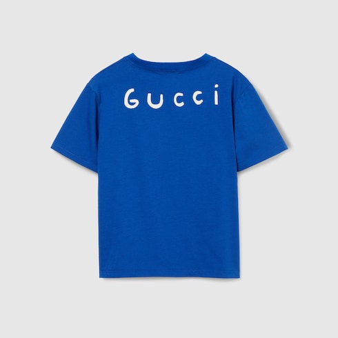 T-shirt bambino in cotone stampato