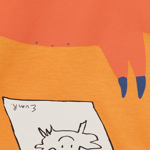 Children's printed cotton T-shirt