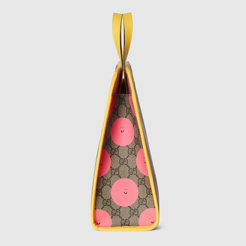 Children's printed GG tote bag
