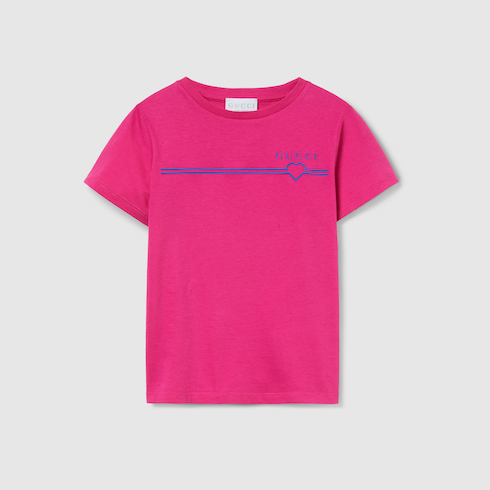 Children's cotton T-shirt with print