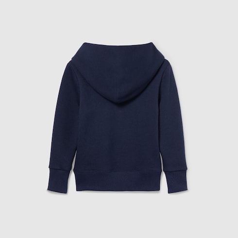 Children's cotton hooded sweatshirt