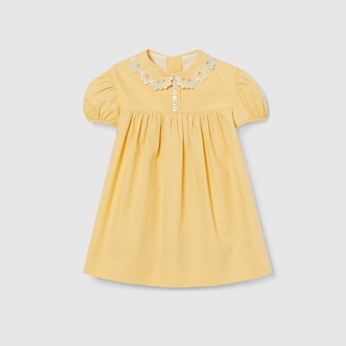 Baby embroidered cotton dress