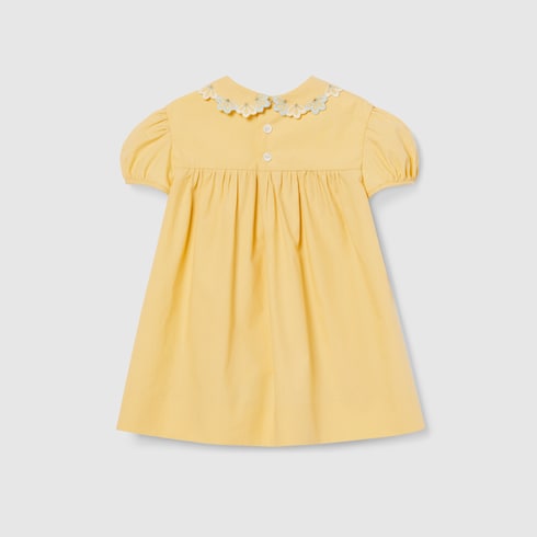 Baby embroidered cotton dress