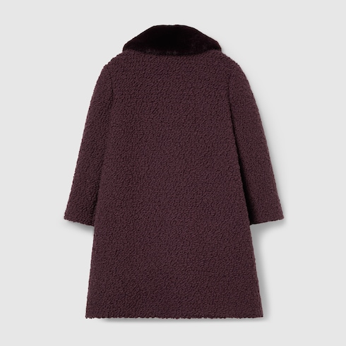 Manteau pour enfant en laine