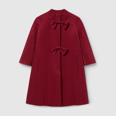 Children's GG cotton coat