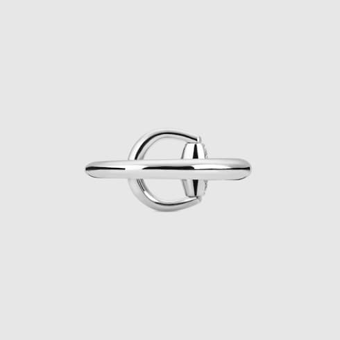 Gucci Horsebit 18k diamond ring