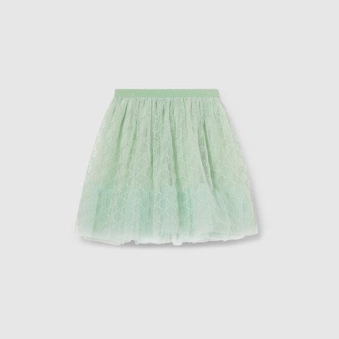 Children's GG tulle skirt