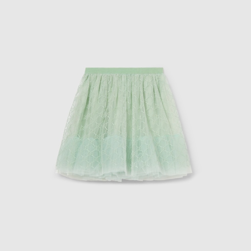 Children's GG tulle skirt
