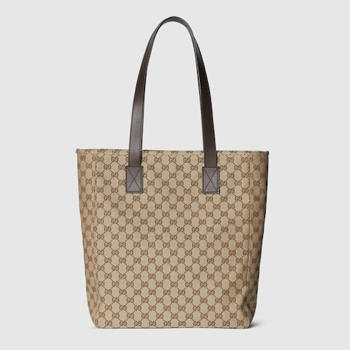 GG canvas large tote bag