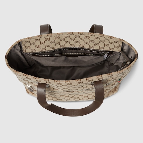 GG canvas large tote bag