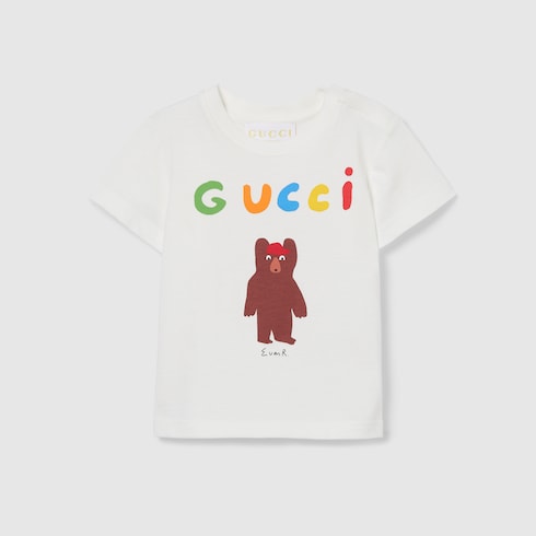 Baby cotton T-shirt with print