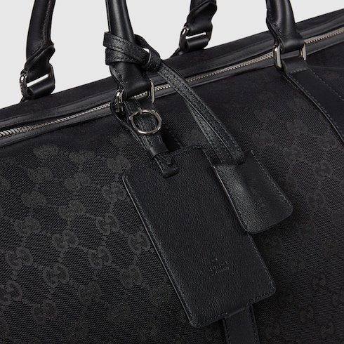 GG canvas large duffle bag 
