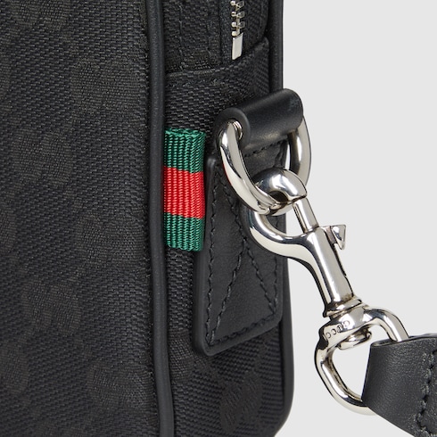 Borsa a tracolla in tessuto GG misura piccola