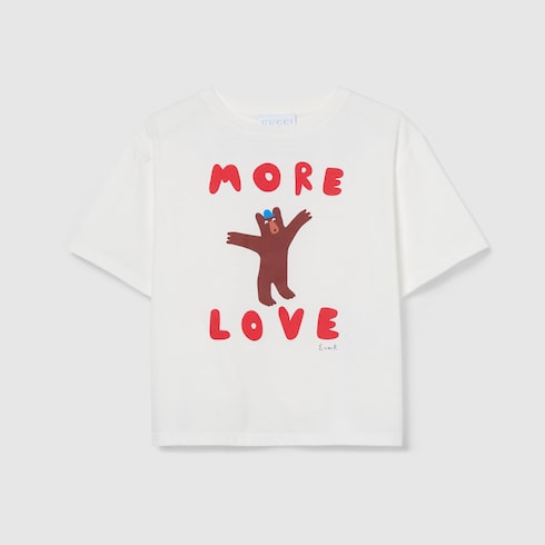 Children's cotton T-shirt with print