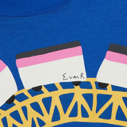 Children's printed cotton T-shirt
