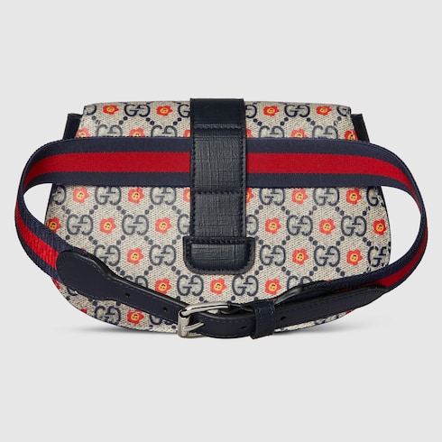 Children's printed GG belt bag