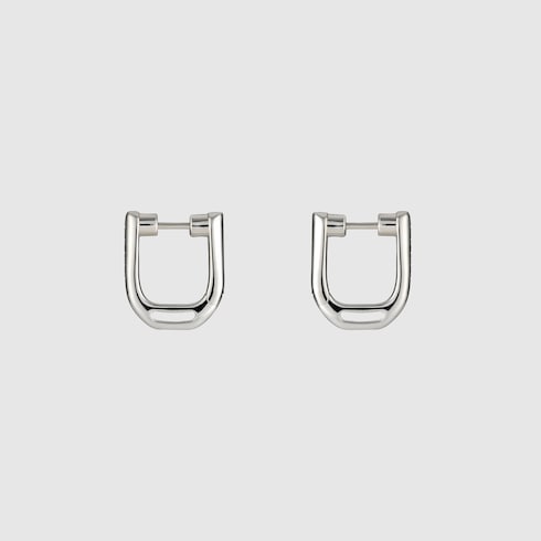 Gucci Staffa small hoop earrings