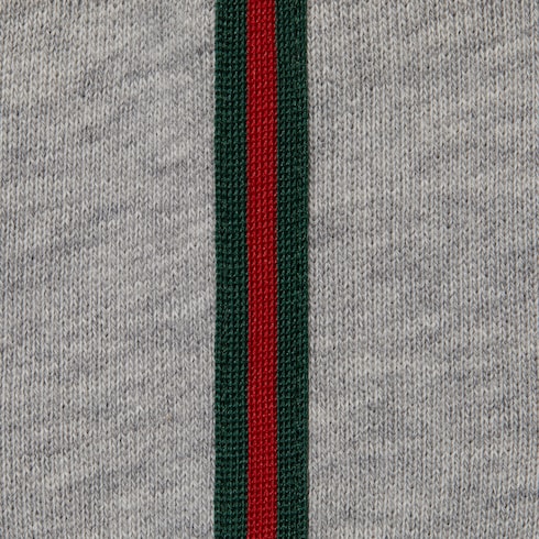 Pantalone neonato in jersey di cotone con Web