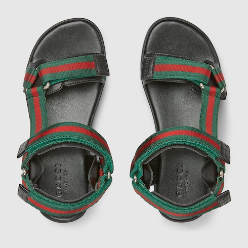 Sandales pour enfant avec bande Web