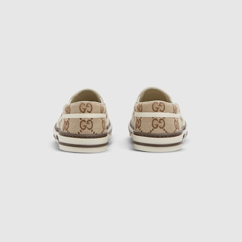 Sneaker bimbi piccoli con GG in rilievo