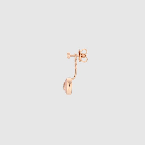 Gucci Interlocking 18k earrings Detail 2