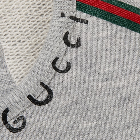 Sweat-shirt pour bébé en coton imprimé
