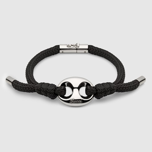 Gucci Marina Chain织物手链