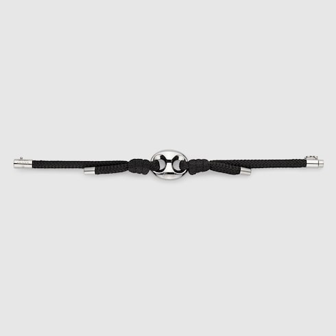 Gucci Marina Chain织物手链