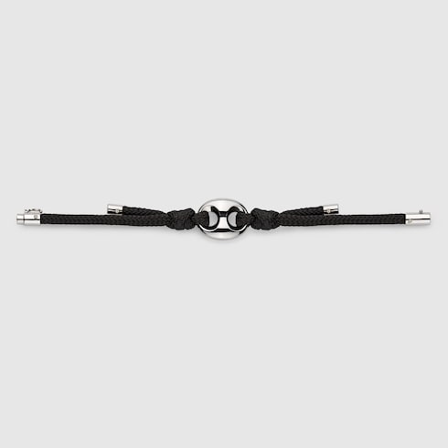 Gucci Marina Chain织物手链