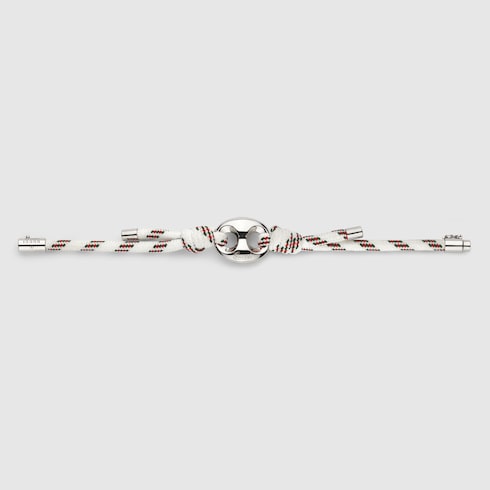 Gucci Marina Chain fabric bracelet