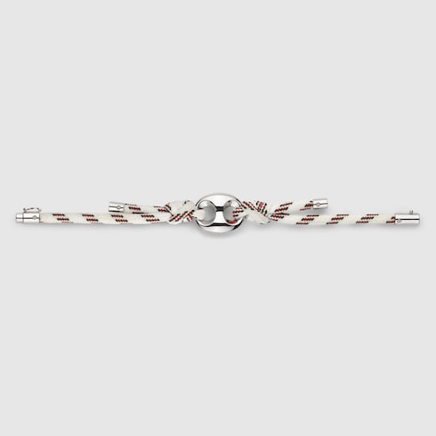 Gucci Marina Chain fabric bracelet