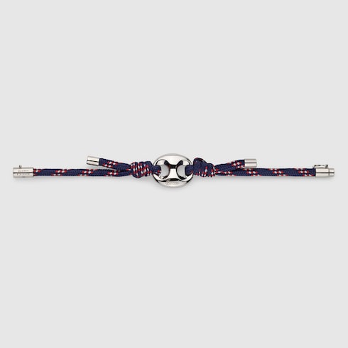 Bracciale Gucci Marina Chain in tessuto