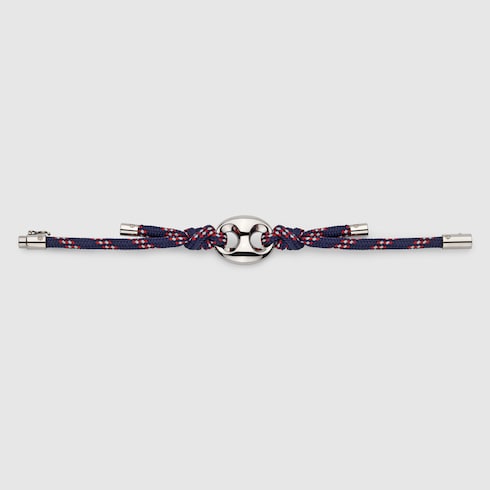 Bracciale Gucci Marina Chain in tessuto